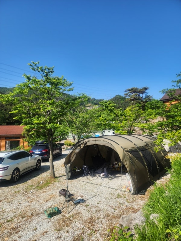 경남 산청 든해솔계곡캠핑장 : 정자2동 2.3 사이트 2박 3일