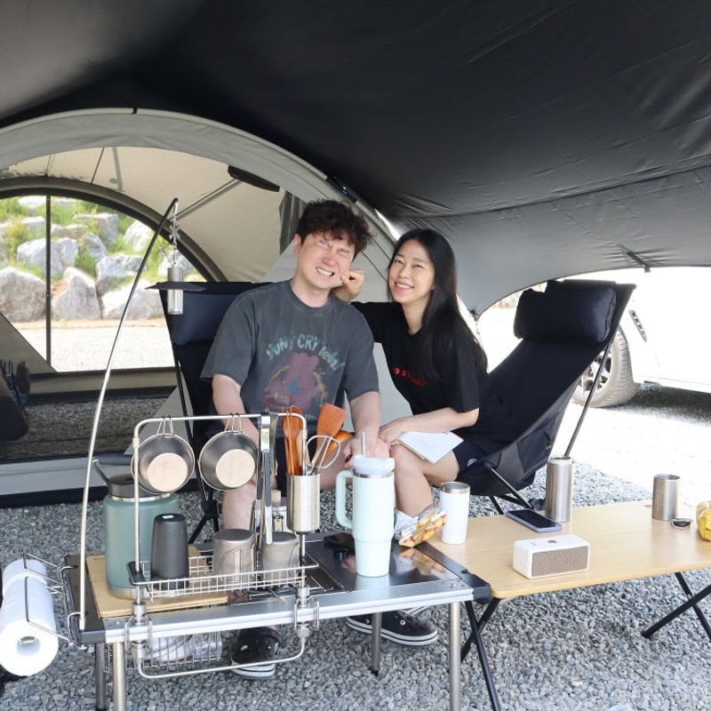 재방문 충주 재오개캠핑장 이번 마운틴뷰는 C구역에서 (feat....