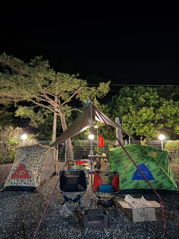 가평오토캠핑장 가평랜드캠핑앤카라반 캠핑장 A5사이트...