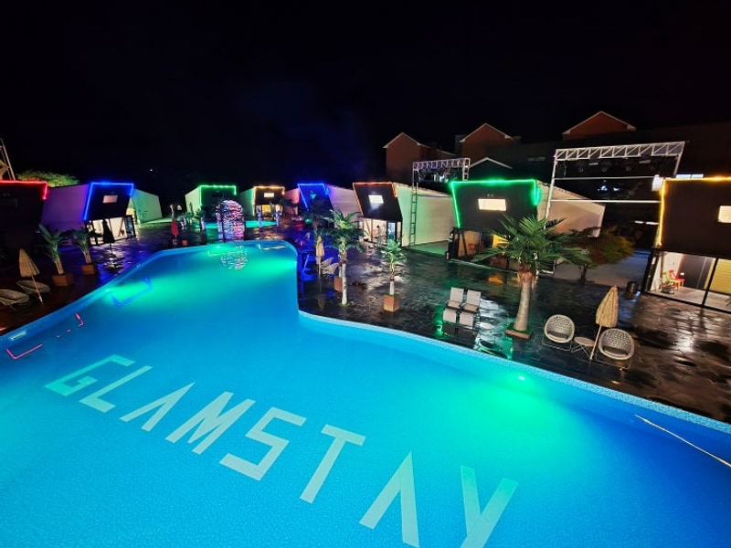 가평 럭셔리 글램핑 경기도 수영장 글램핑 가평 글램스테이