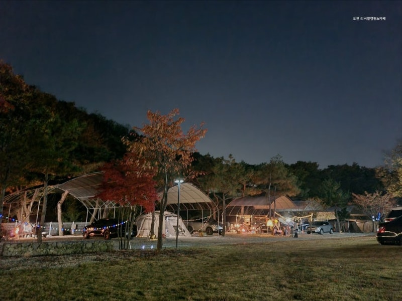 [포천 캠핑장] 포천 리버빌캠핑&카페 자연 속 힐링 장소