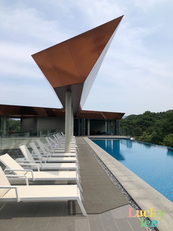 가평 글램트리 리조트 글램핑 호텔 서클 5동, 인피니티풀...