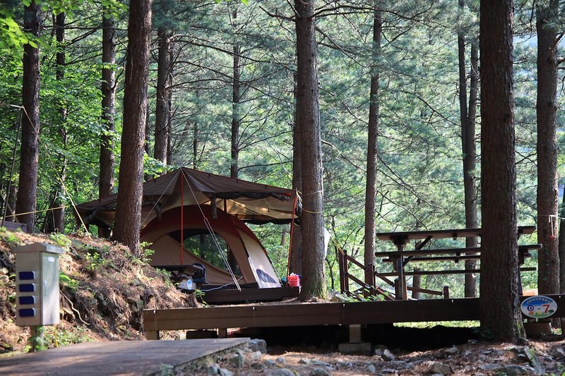 선바위자연캠핑장 시설 사진 8