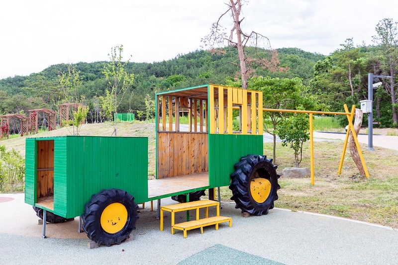 위천수변 테마파크 시설 사진 1