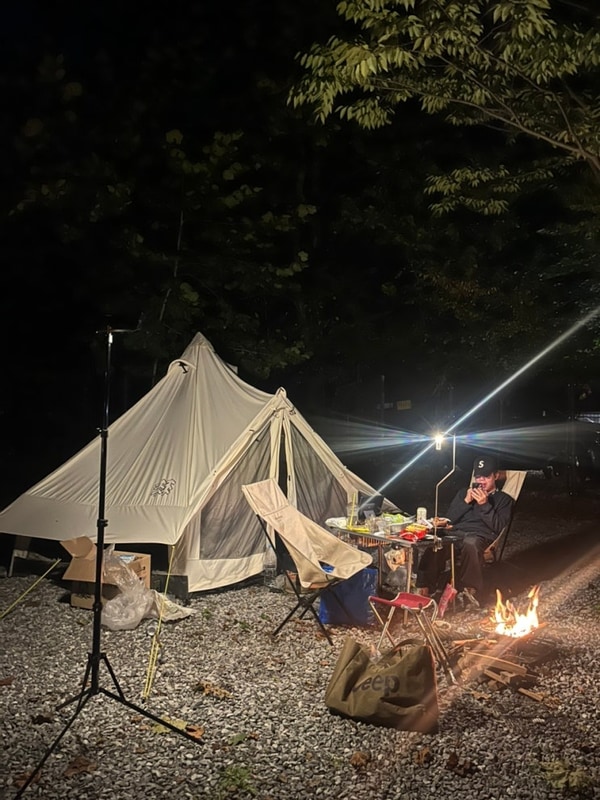 추석 명절캠핑, 포천 몬테비얀코 캠핑장 여울목자리 28번