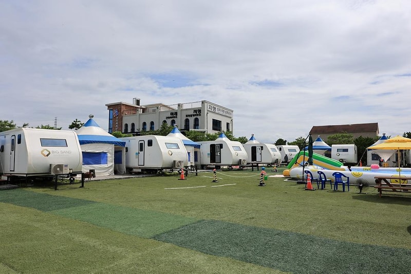 왕모래 카라반 캠핑장 시설 사진 20