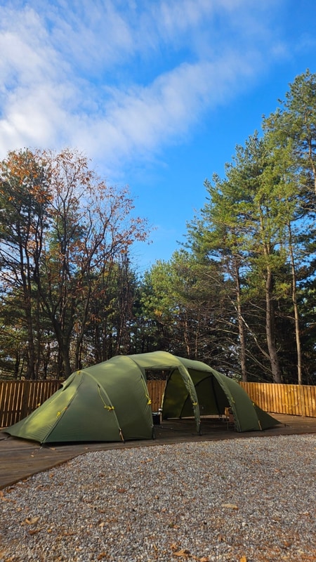 가평 선택적 고립 캠핑장