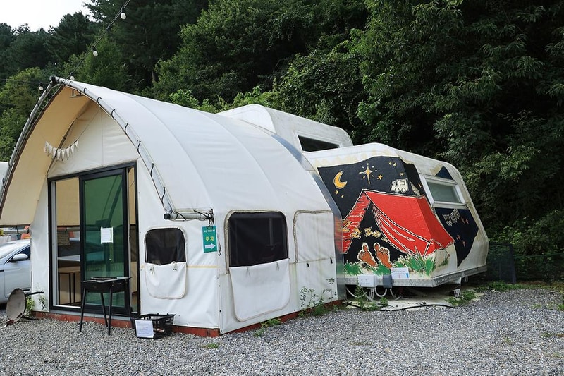 가평 네잎클로버 카라반 글램핑 시설 사진 13