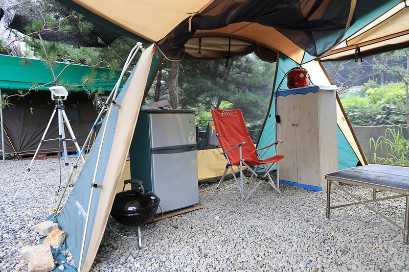 산우물 쉼터 시설 사진 4