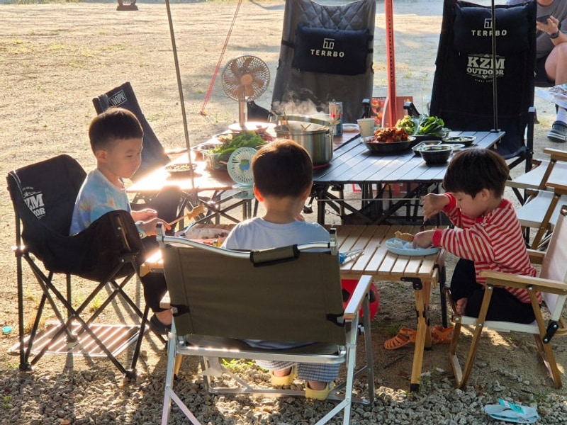 [열 번째 캠핑] 두 번째 방문하는 포천 도리돌캠핑장, 서울...