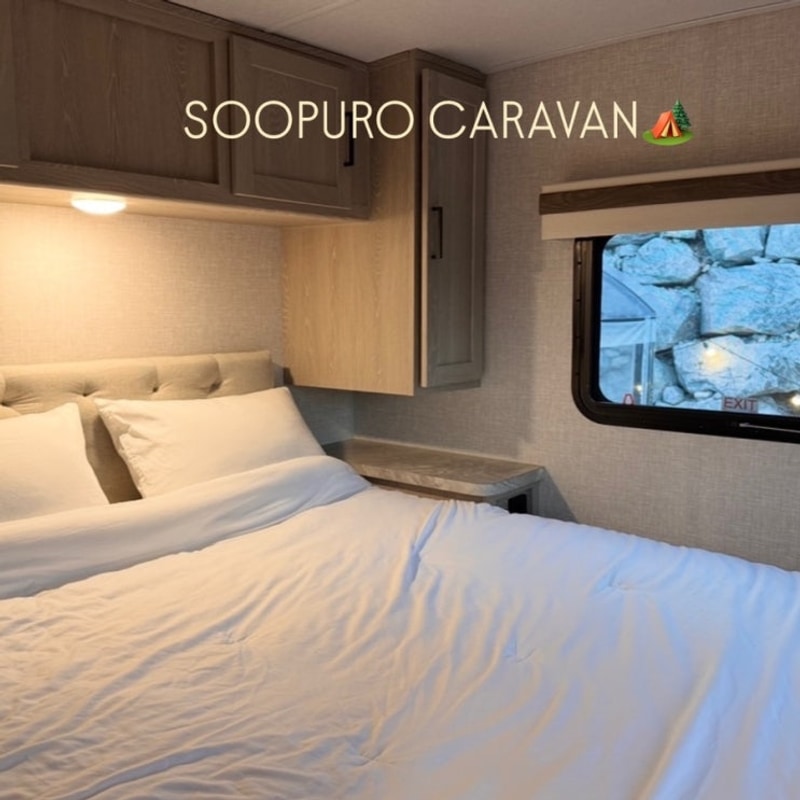 [속초] 강원도 신상카라반 미국감성 수푸로 카라반 내돈내산...