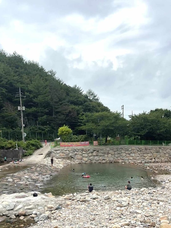 늦여름 계곡 물놀이 즐기며 1박2일 청도 조은자리캠핑장...