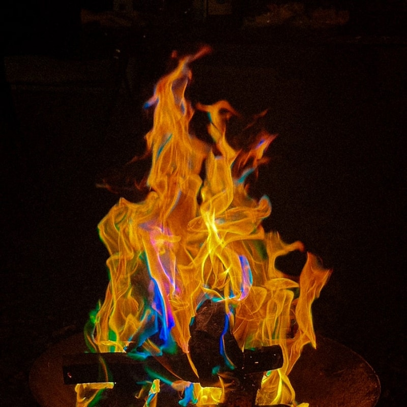 대전 근교 충남 금산 라곰 글램핑장에서 불멍