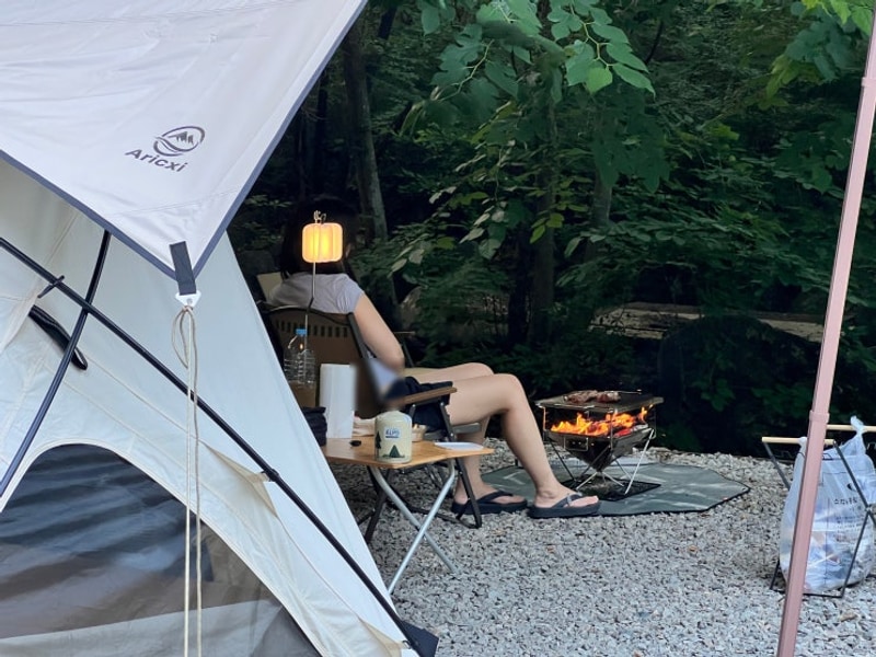 있는 여름휴가 캠핑장, 전북 완주 예원캠핑장 : 많이 아쉬웠던 후기