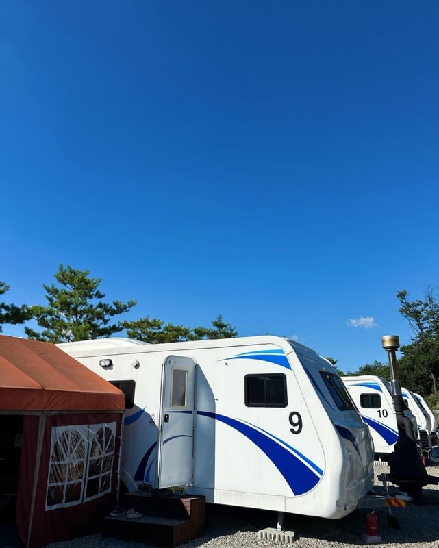 가족들과 함께함 용인소풍캠핑장 카라반