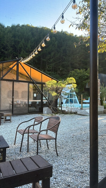 클럽프리모 글램핑&펜션 | 횡성글램핑 바베큐 불멍 숲속글램핑...