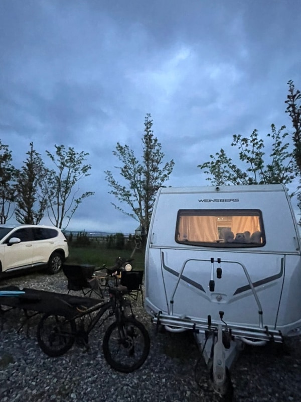 평택항국민여가캠핑장 카라반C사이트이용기 용인근교캠핑장추천