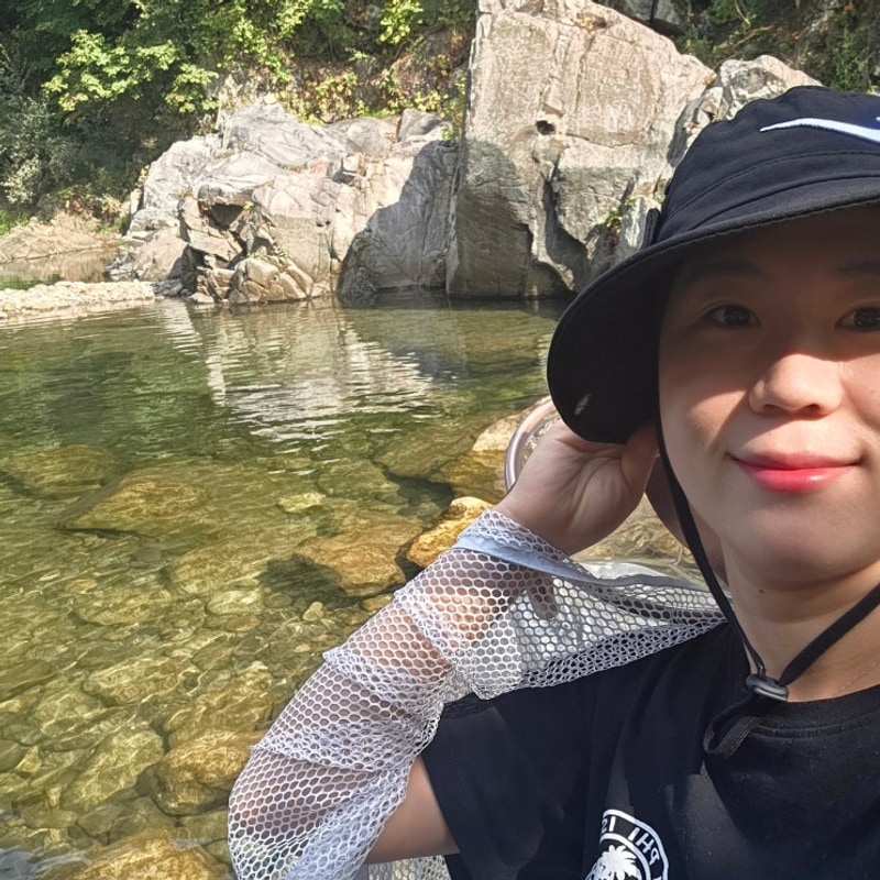 영월 김삿갓 계곡 다슬기 많고 물놀이하기 좋은 예다움 캠핑장...