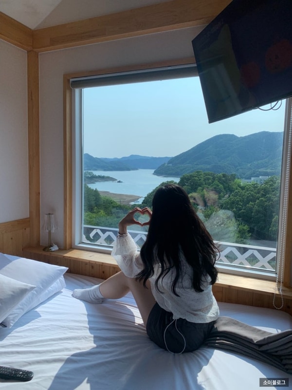 제천 캠핑숙소 추천 위고고 제천점 A-01 후기(충주호 뷰 + 바베큐)