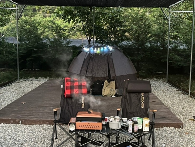 [충남 금산] 캠핑 초보들에게 딱 좋은 '진악산오토캠핑장'