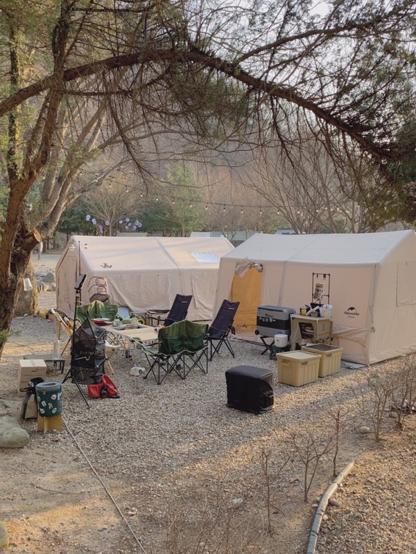 원주 키즈캠핑 추천 칠봉 물가애캠핑장 숨숲아무르