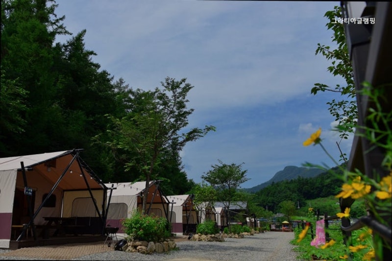 가평펜션 그라티아글램핑 가족과 함께 즐기는