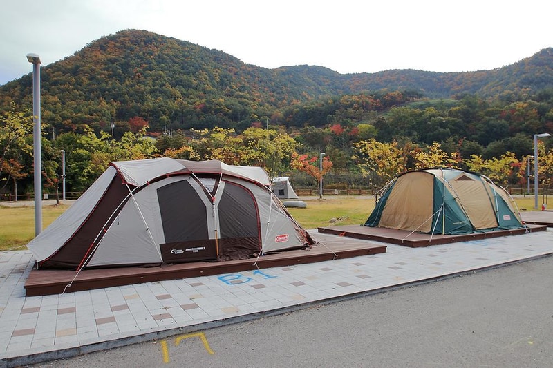 성덕댐 수달 캠핑장 시설 사진 2