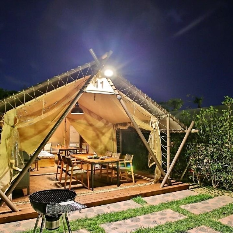 제주 자연인 글램핑 대표 사진