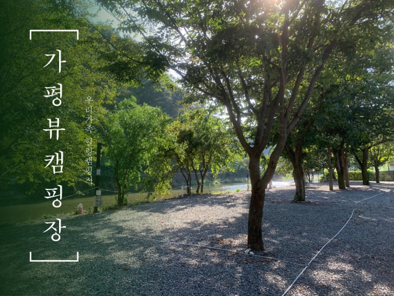 가평뷰캠핑장｜가평 캠핑장 추천 가족과 다녀온 조용한 계곡...