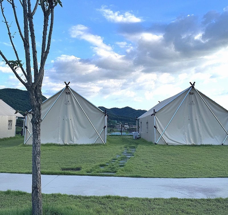 경북 칠곡 캠핑장 / 왜관 하이스트 글램핑장