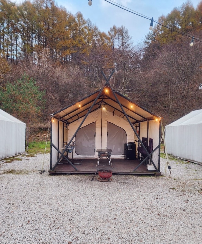 포천 캠핑장 호랑이캠핑, 산정호수 평강랜드랑 가까워서 좋았다