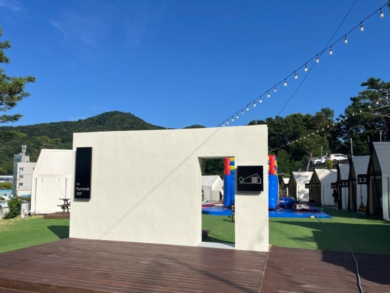 [천안 캠핑] 몸만 갈 수 있는 글램핑 바베큐장 숯숯 천안점