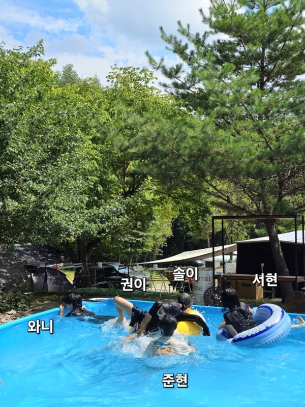 평창 캠핑장 삼남매와뭉치네 중딩&고딩 여름방학 캠핑!