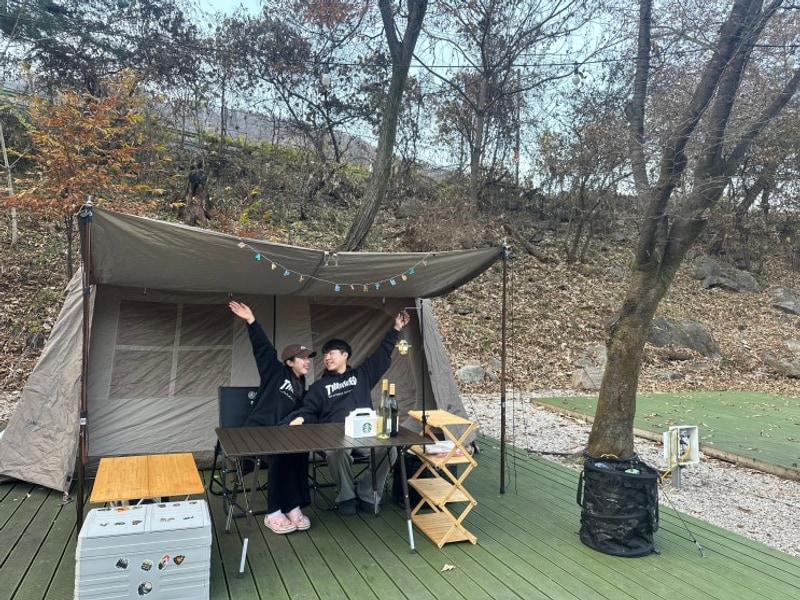 조용한 캠핑장 커플캠 추천 "포천 딥포레스트 캠핑장" 내돈내산