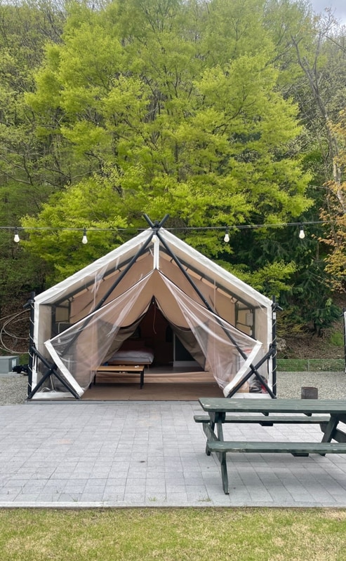 [장성 글램핑] 장성 애플글램핑 후기 ㅣ 광주 근교 전남 글램핑...