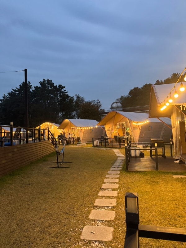 글램포레스트 대부도 글램핑 B-18 투베드 후기