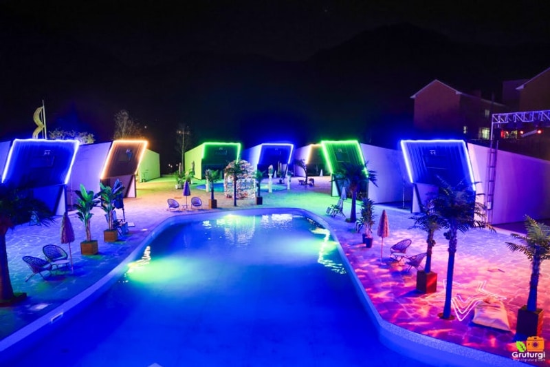 경기도 가평 글램핑 추천 카라반 커플 펜션 럭셔리 글램핑 준비물