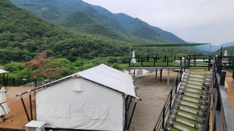 캠프라임 양산원동글램핑 양산캠핑