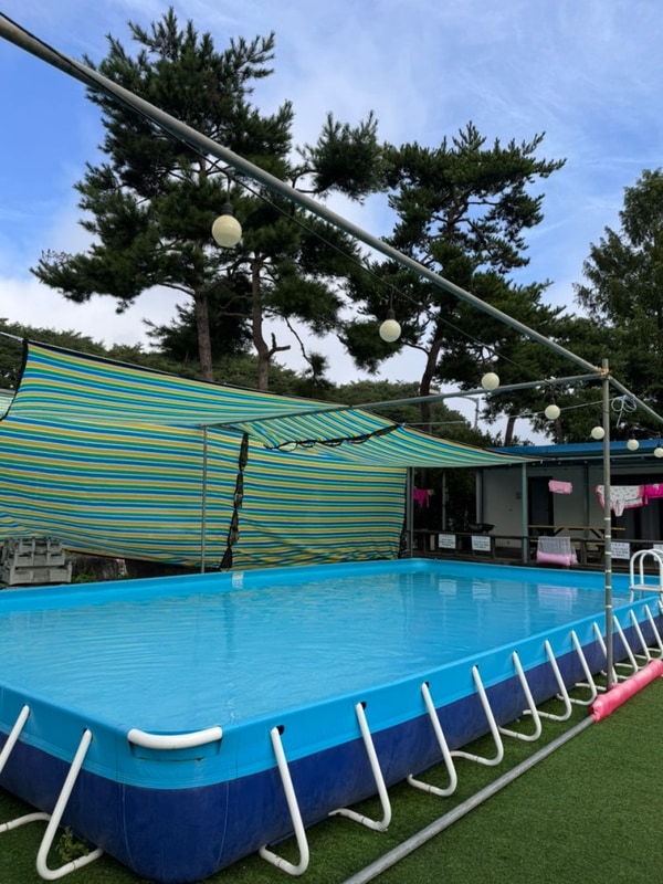 공주 여행 숙소 추천 애견 동반 가능한 장승마을 카라반