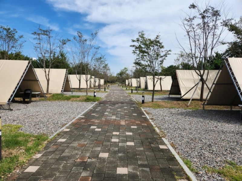 영종 씨사이드 캠핑장 & 카라반 둘러보기