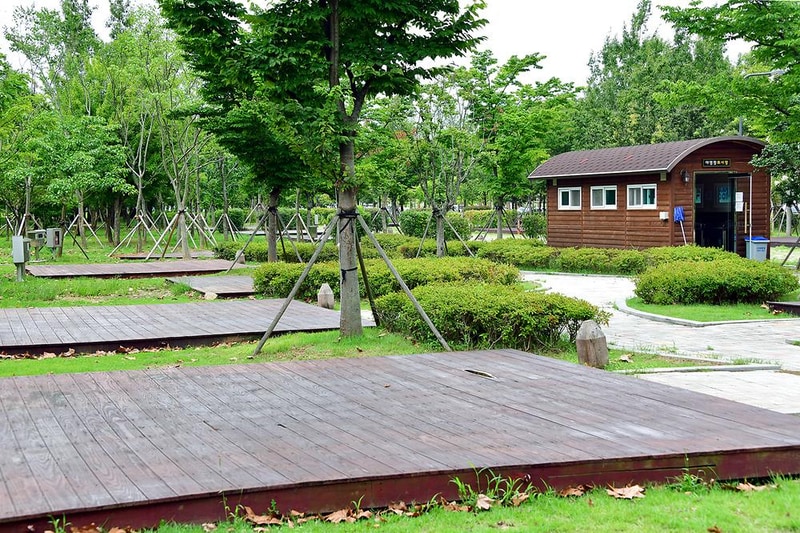 광주시민의 숲 야영장 시설 사진 10