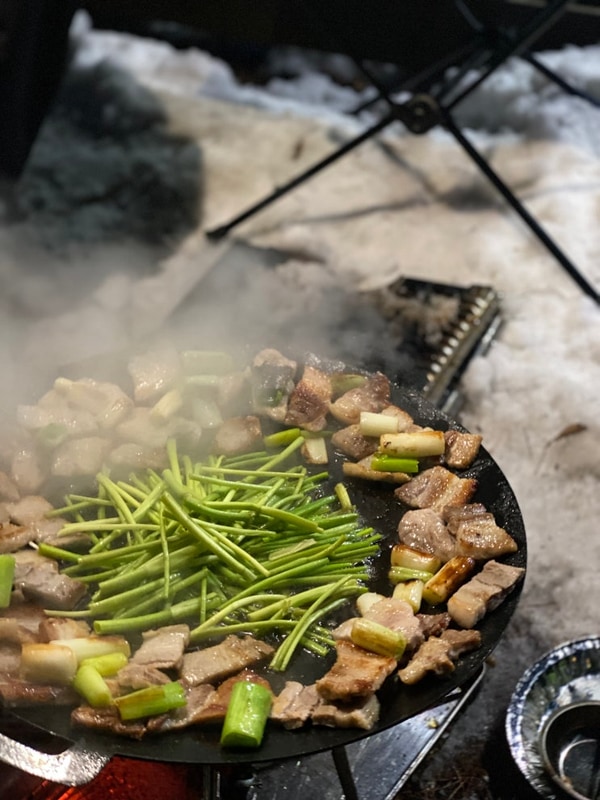 반려견과 함께 겨울 캠핑으로 다녀온 남양주별빛캠핑장
