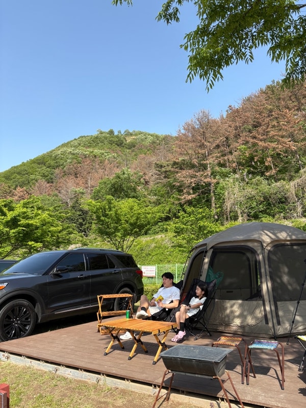 김해 생림오토캠핑장 해동이18 데크사이트