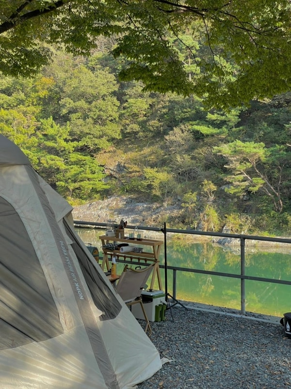 또 찾아간 밀양 뷰맛집 알프스 캠핑장