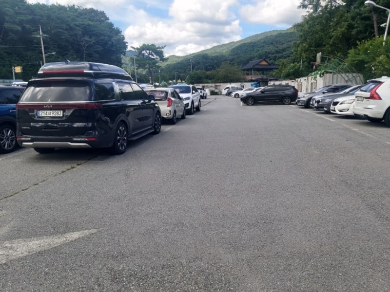 아이들과 가볼만한곳 공주 바운스캠프 장승마을 카라반