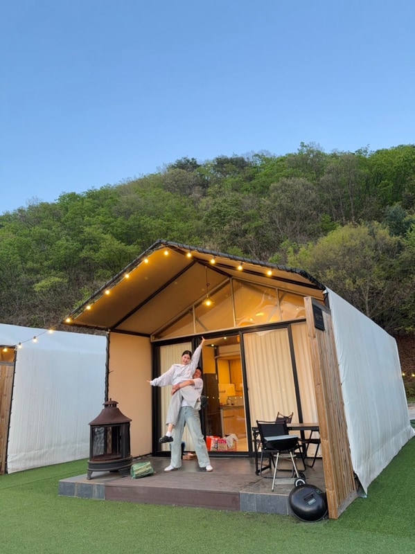 [포천] 나만 알고싶은 포천글램핑 "메이플 글램핑 1호점...