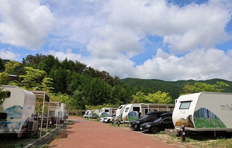 추천 캠핑여행지 - 강원 태백 태백산국립공원 소도야영장
