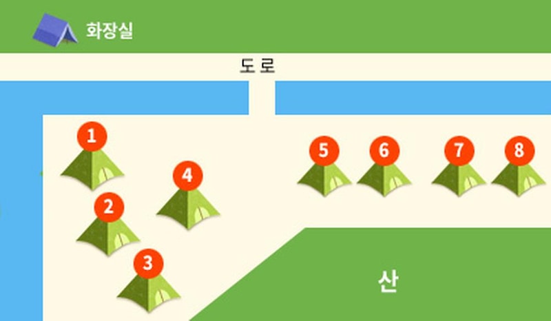 대둔산자연휴양림캠핑장 시설 사진 15