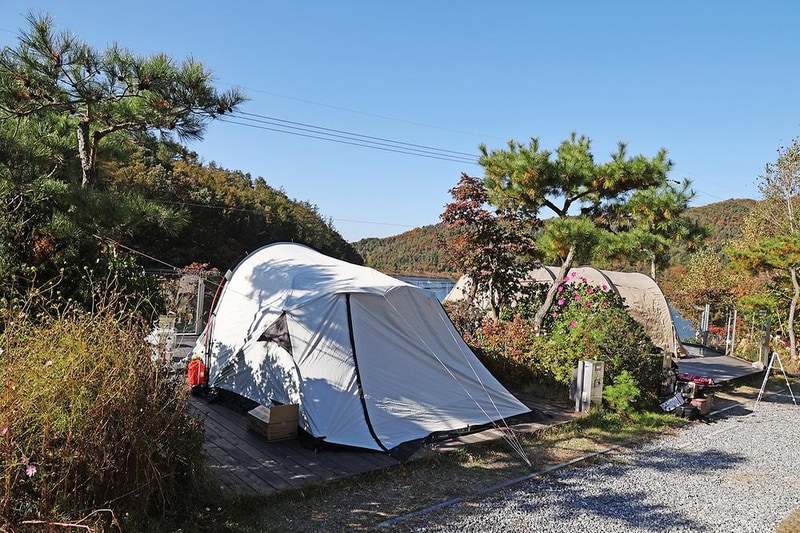 청계호수 자작나무숲 캠핑장 시설 사진 6