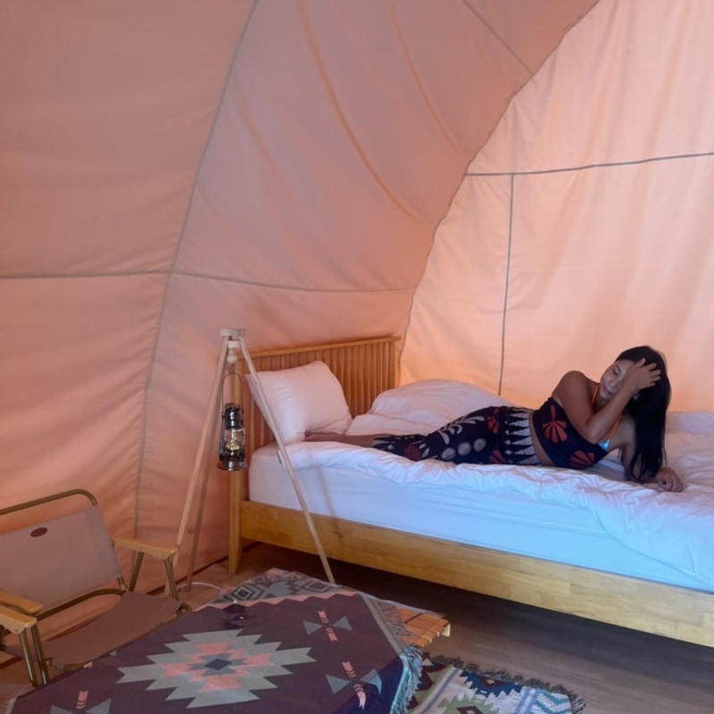 양양 글램핑 하조대 숙소 라라플레이스&글램핑